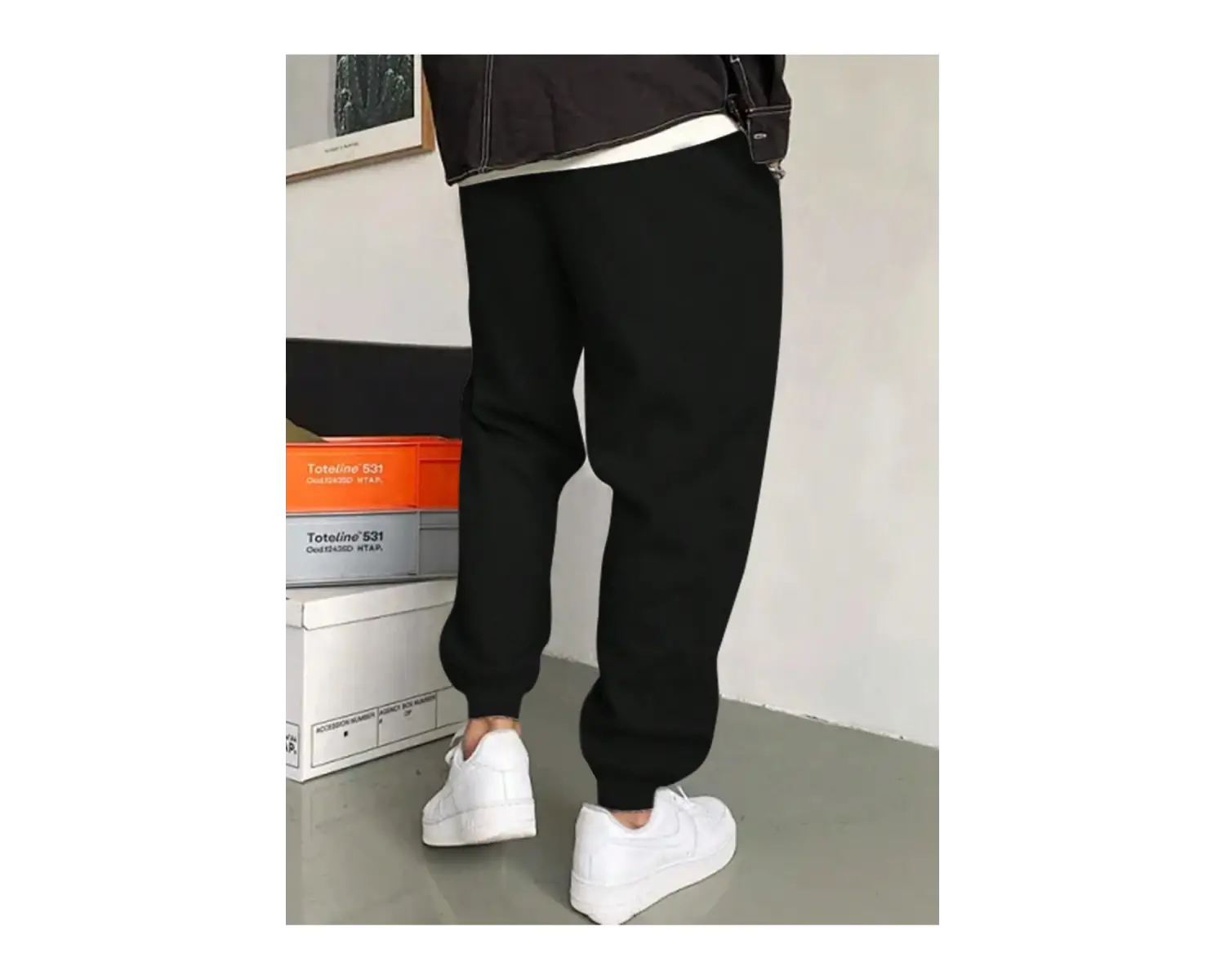 Hypemode Letter Graphic Drawstring Waist Eşofman Altı