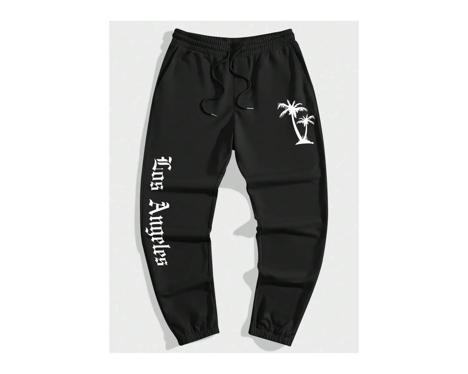 Hypemode Letter Graphic Drawstring Waist Eşofman Altı