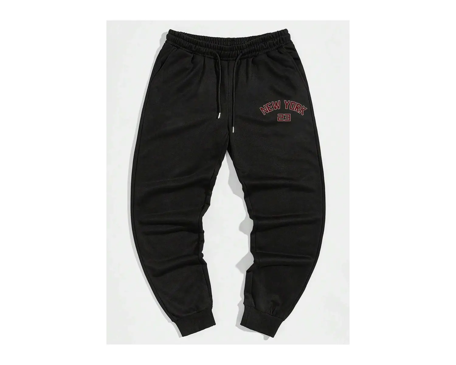 Hypemode Letter Graphic Drawstring Waist Eşofman Altı