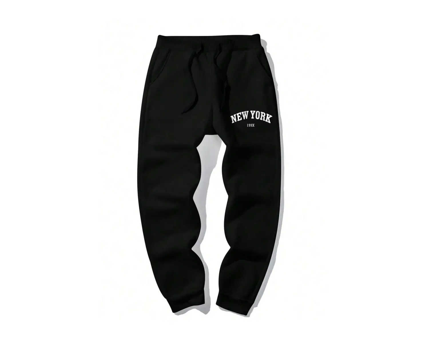 Hypemode Letter Graphic Drawstring Waist Eşofman Altı