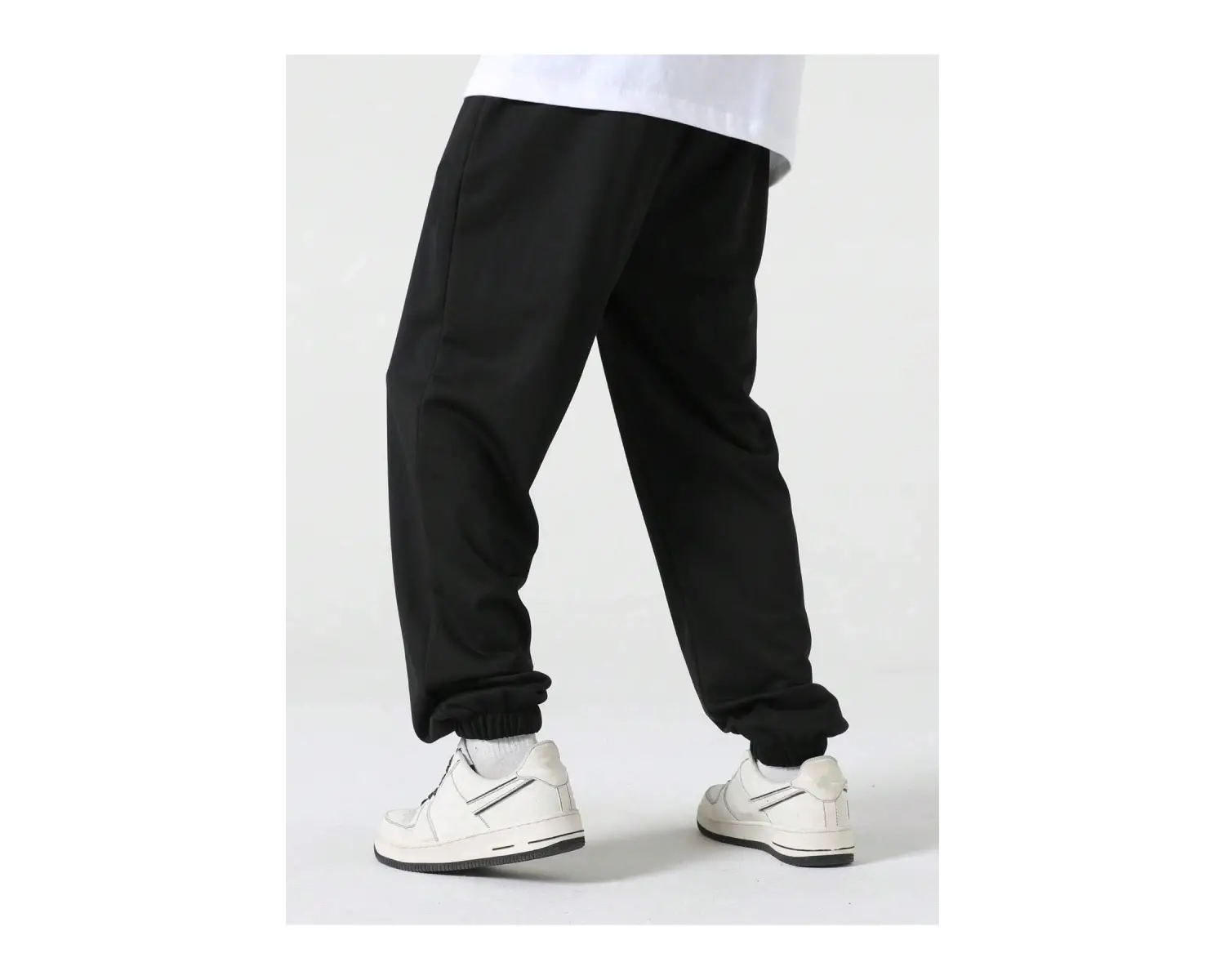 Hypemode Letter Tiger & Floral Graphic Drawstring Waist Eşofman Altı