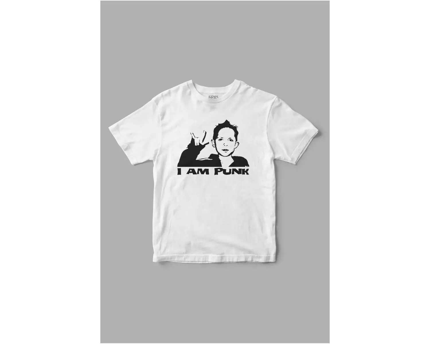 I am Punk Baskılı Tişört