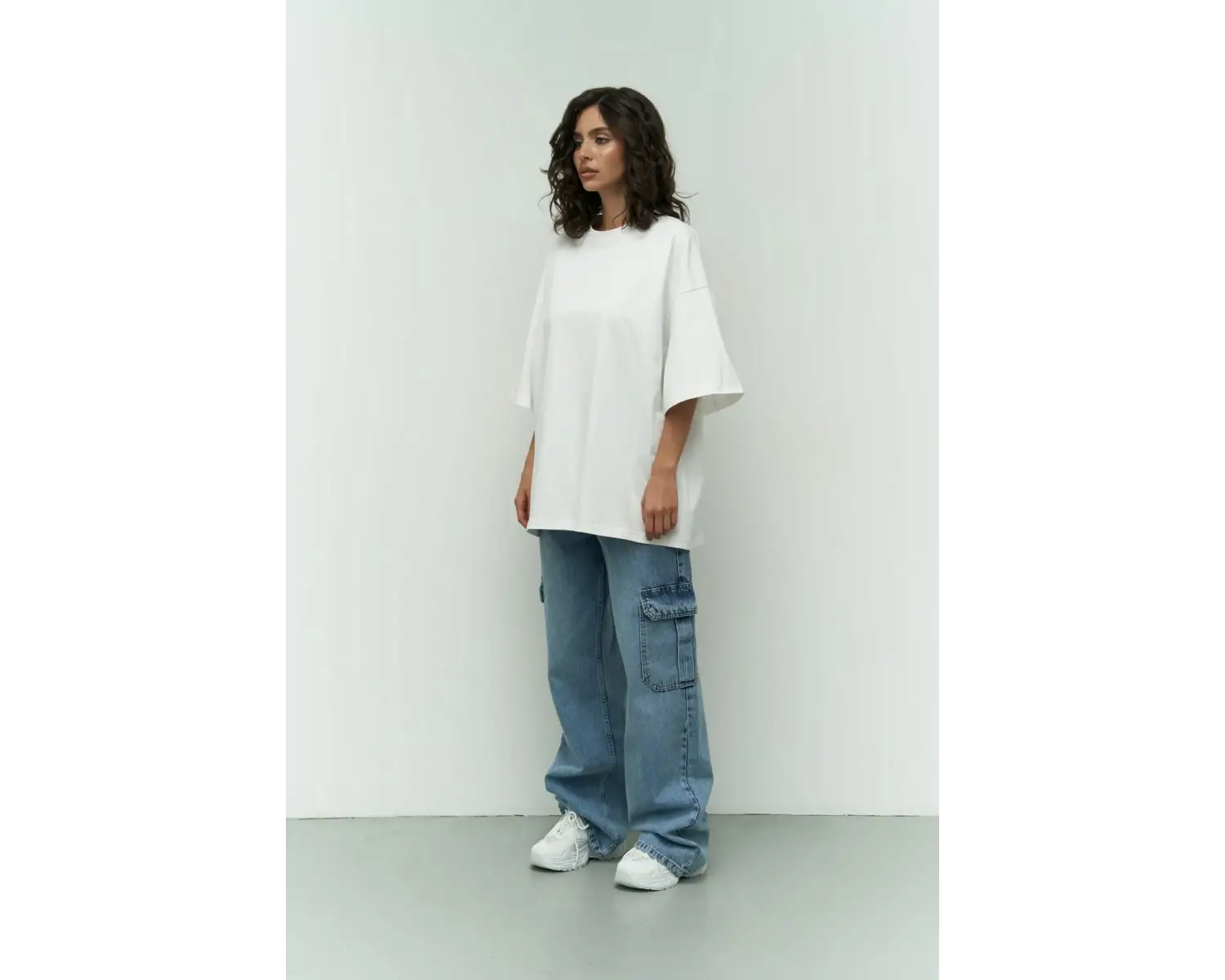 I Like Mama Beyaz Oversize