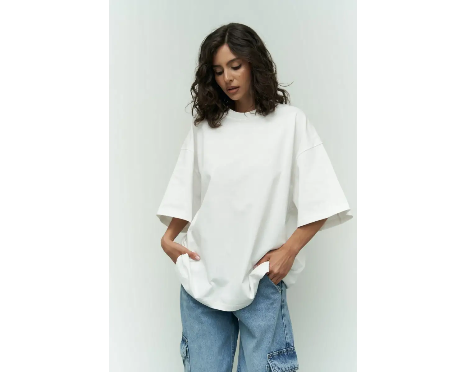 I Like Mama Beyaz Oversize