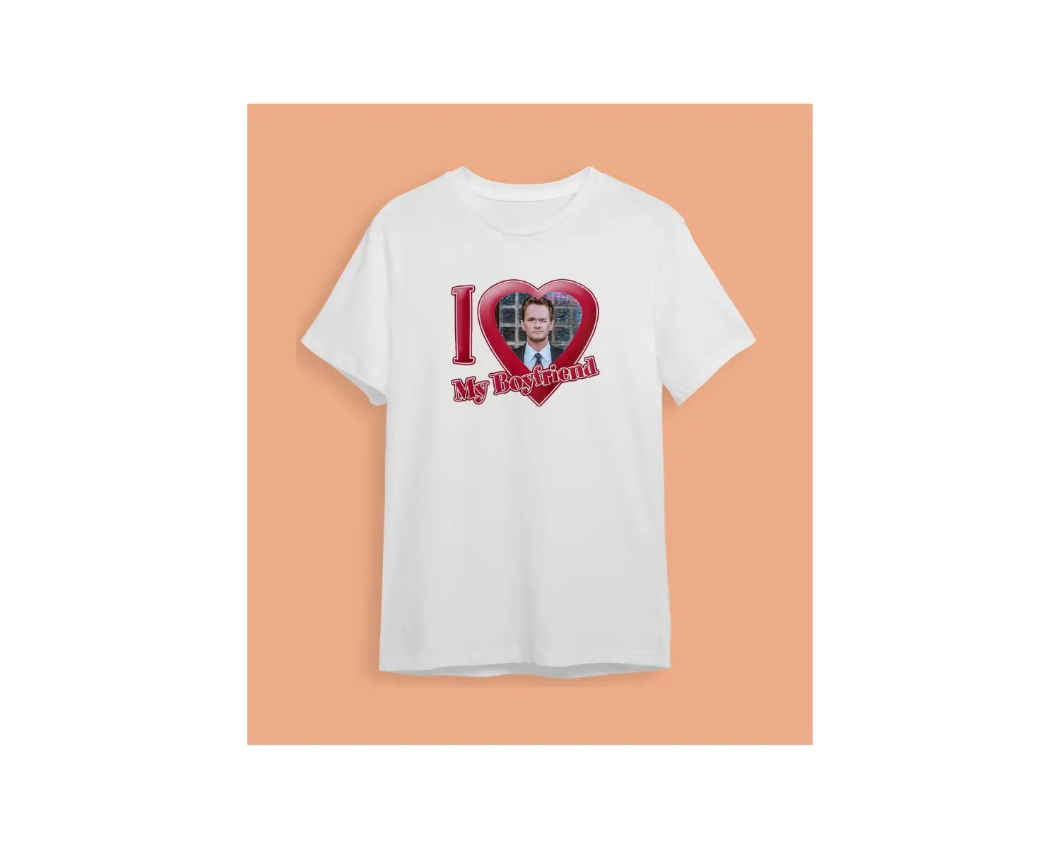 I Love My Boyfriend - Barney - Hımym - T-shirt