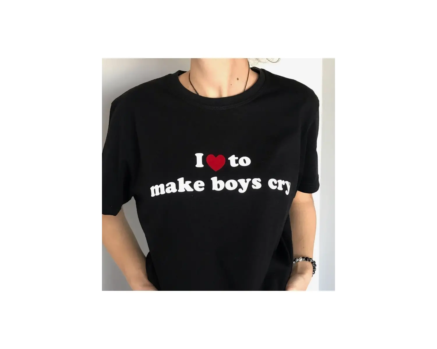 I Love To Make Boys Cry - T-shirt