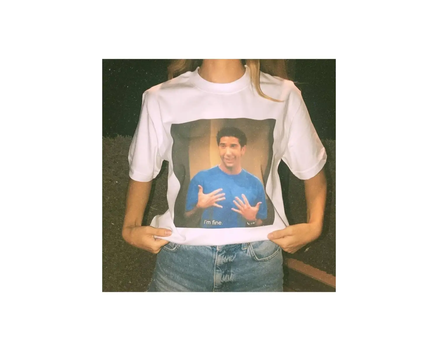 Im Fine T-shirt Beyaz