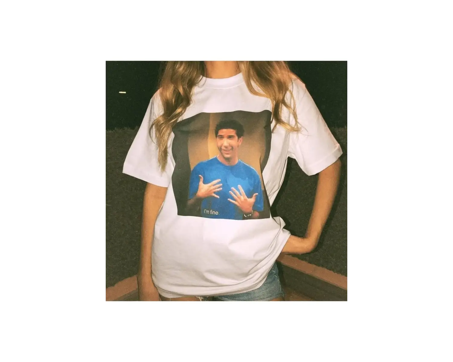 Im Fine T-shirt Beyaz