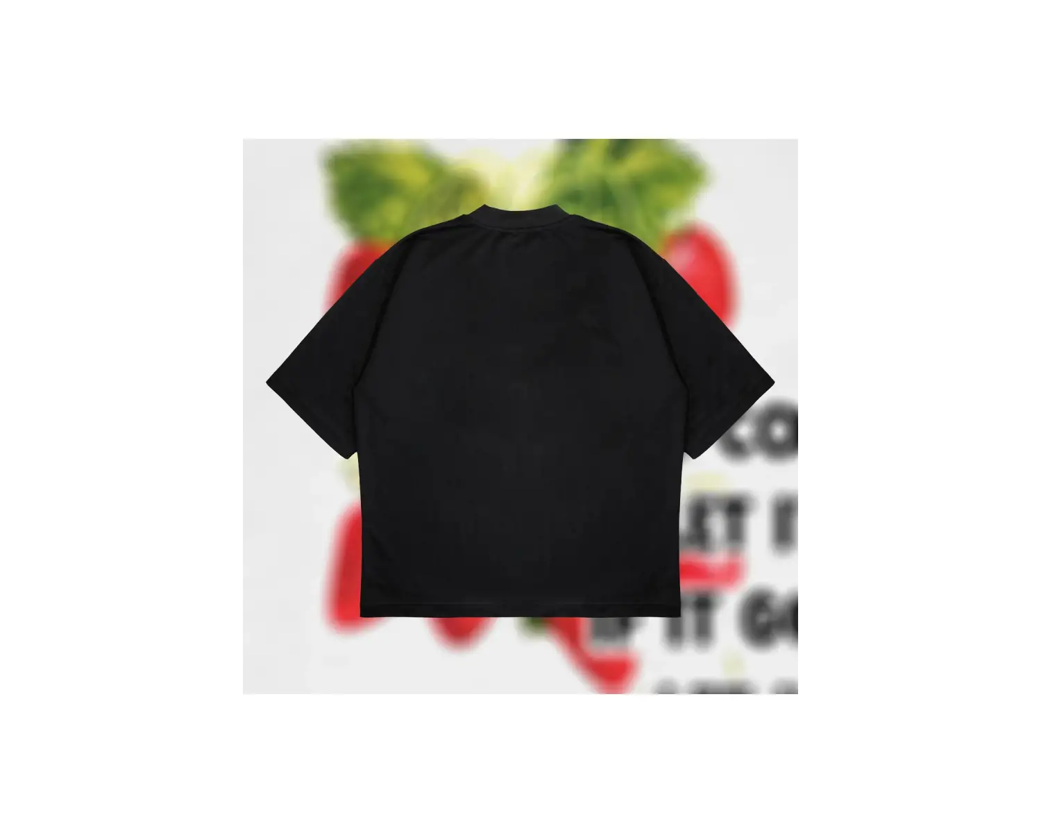 If It Comes Let It Oversize Unisex Pamuklu Nefes Alan Kalın Kumaşlı