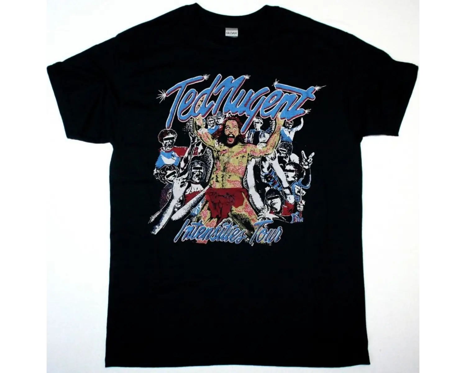 IN FLAMES FIRE BIRDS NEW BLACK T-SHIRT ÖN VE ARAKA BASKILI