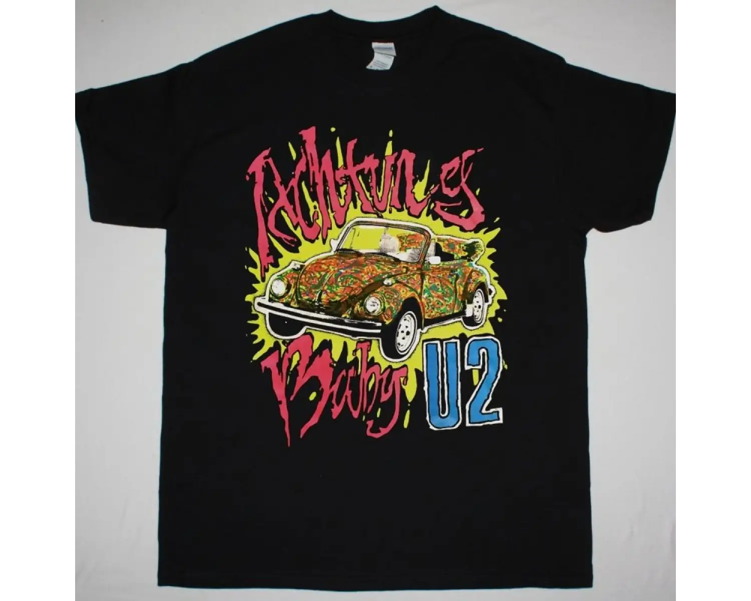 IN FLAMES FLAME LOGO NEW BLACK T-SHIRT ÖN BASKILI