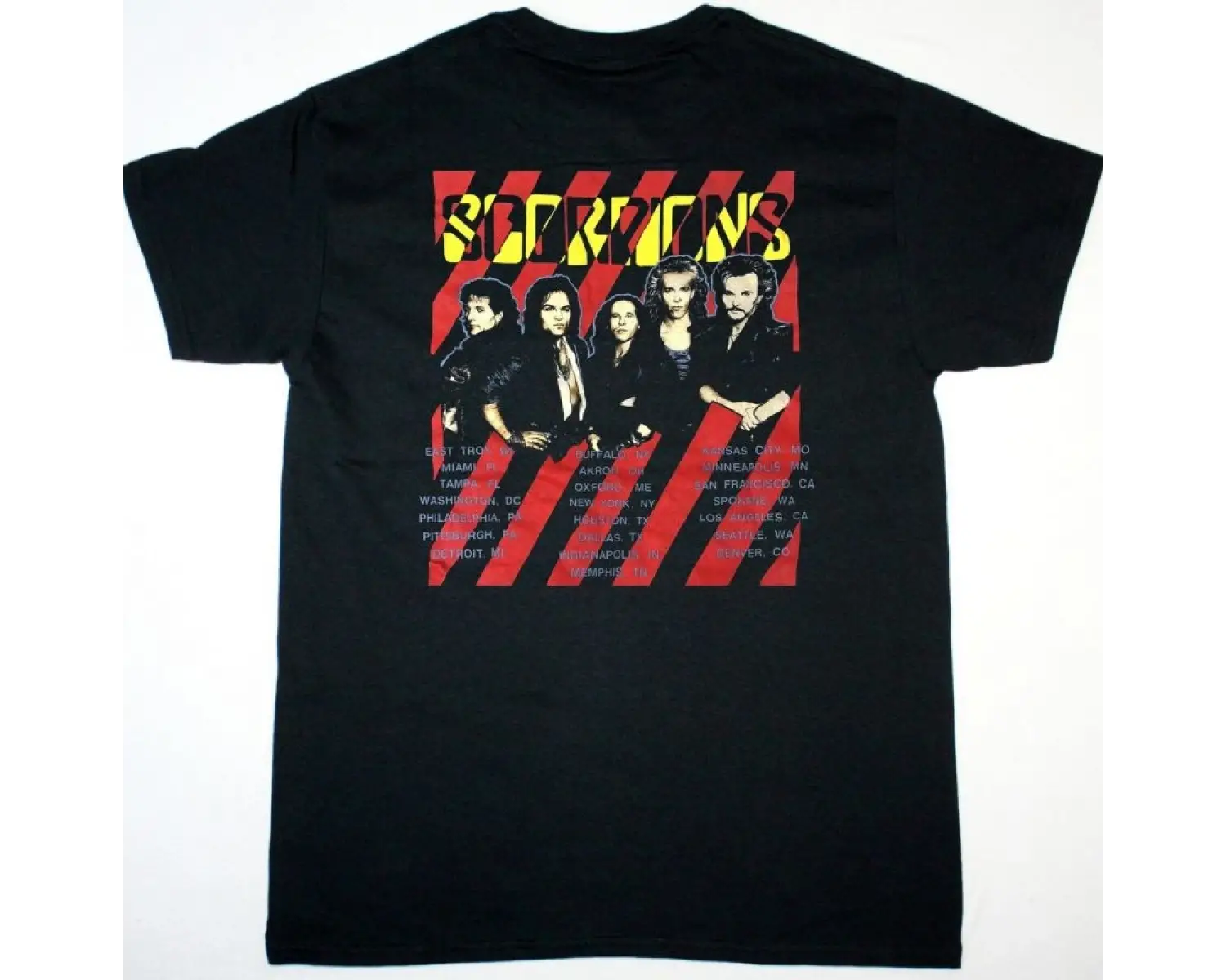 IN FLAMES KALI NEW BLACK T-SHIRT ÖN VE ARAKA BASKILI