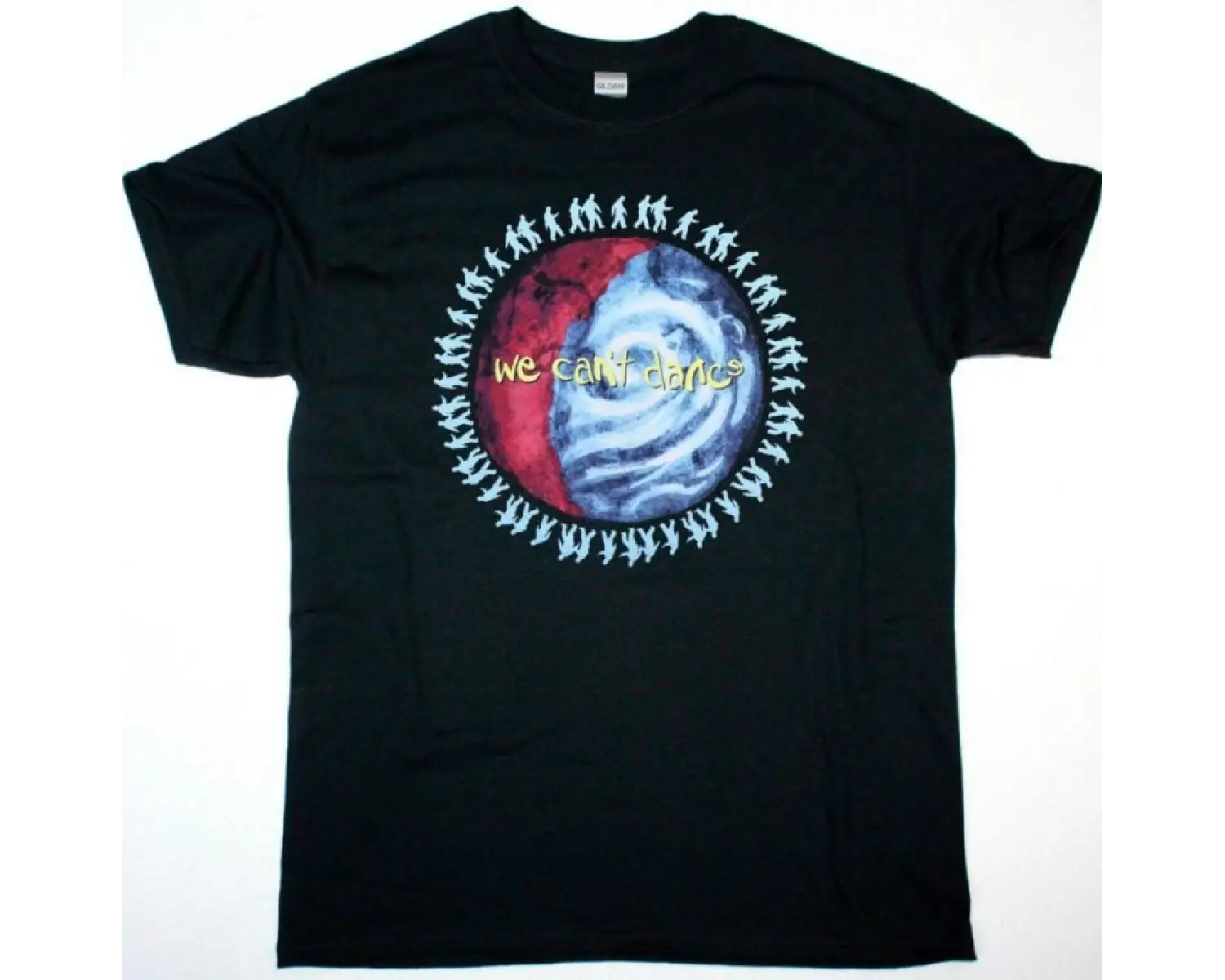 IN FLAMES SIREN CHARMS 2014 NEW WHITE T-SHIRT ÖN VE ARAKA BASKILI