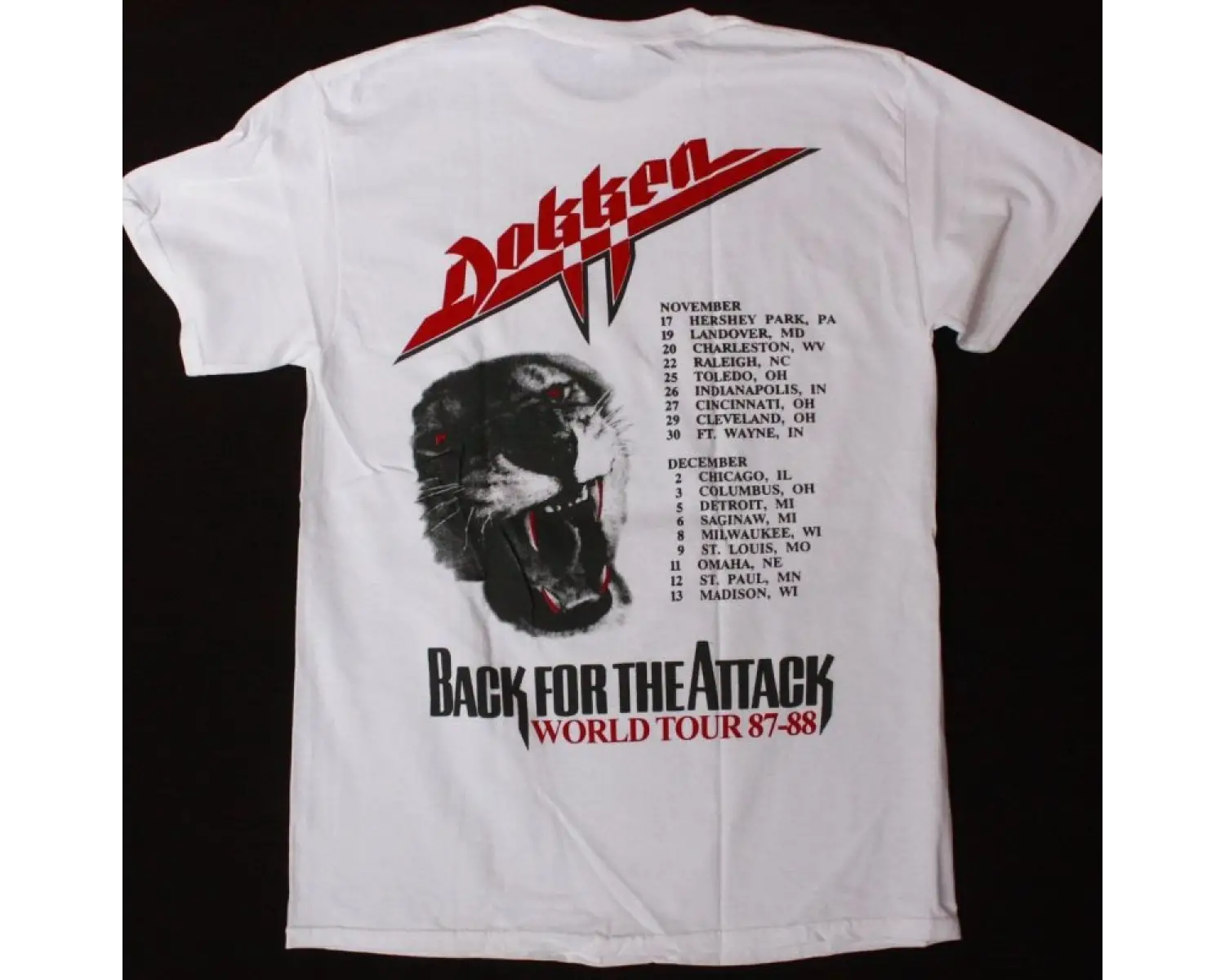 INFECTIOUS GROOVES THERAPY NEW WHITE T-SHIRT ÖN VE ARAKA BASKILI