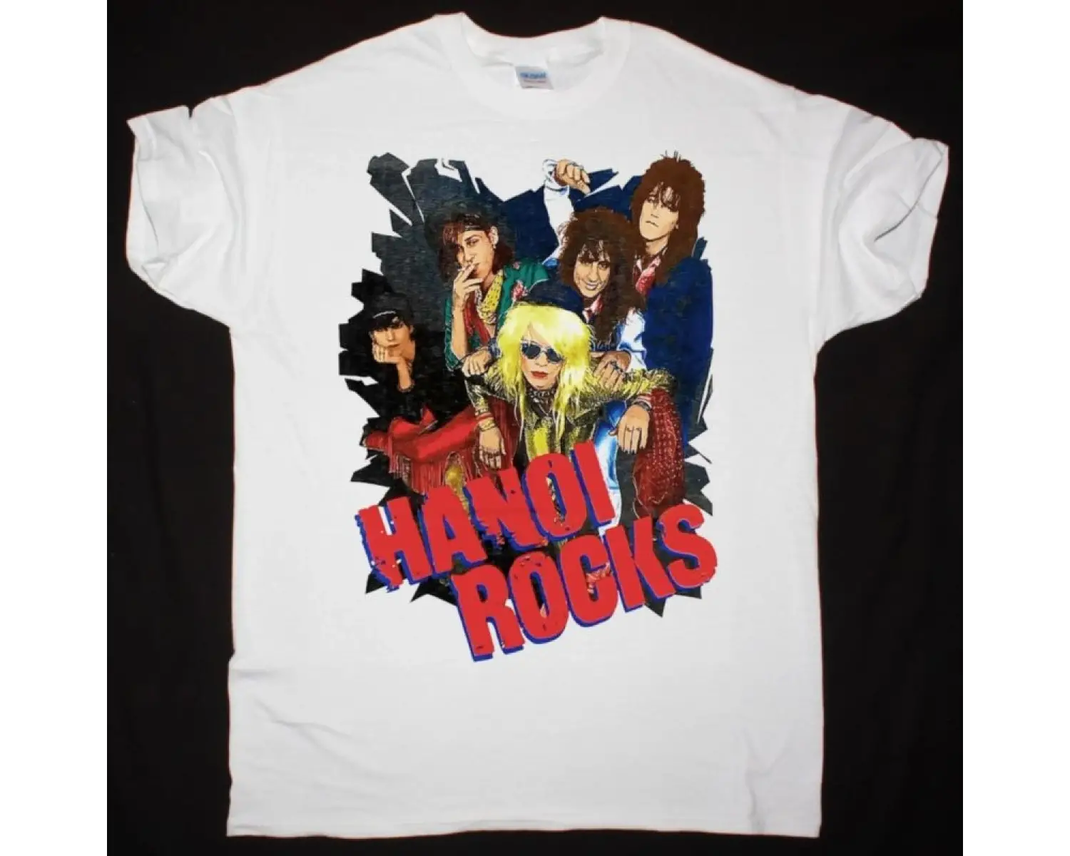 IRON MAIDEN IRON MAIDEN 1980 NEW BLACK T-SHIRT ÖN VE ARAKA BASKILI