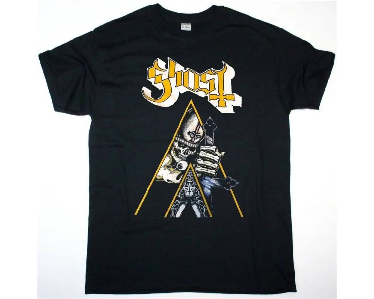 IRON MAIDEN RUN TO THE HILLS NEW BLACK T-SHIRT ÖN BASKILI