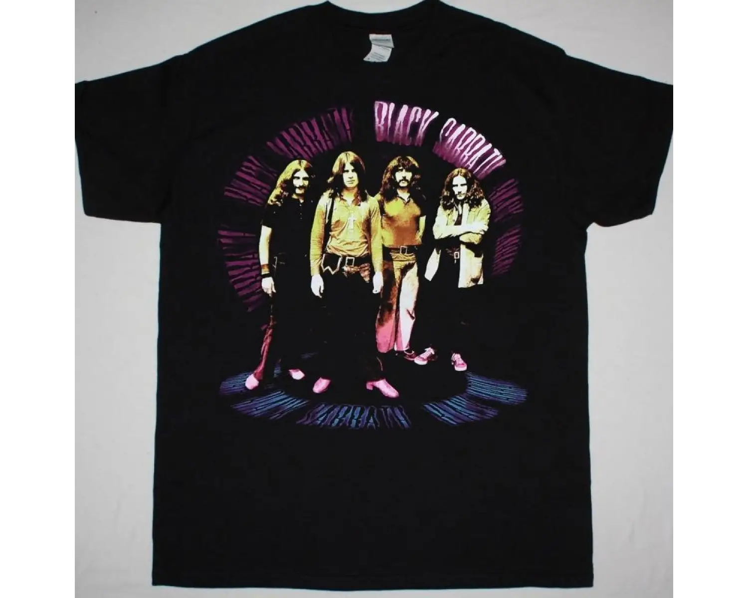 IRON MAIDEN SCANDINAVIAN ASSAULT NEW BLACK T-SHIRT ÖN VE ARAKA BASKILI