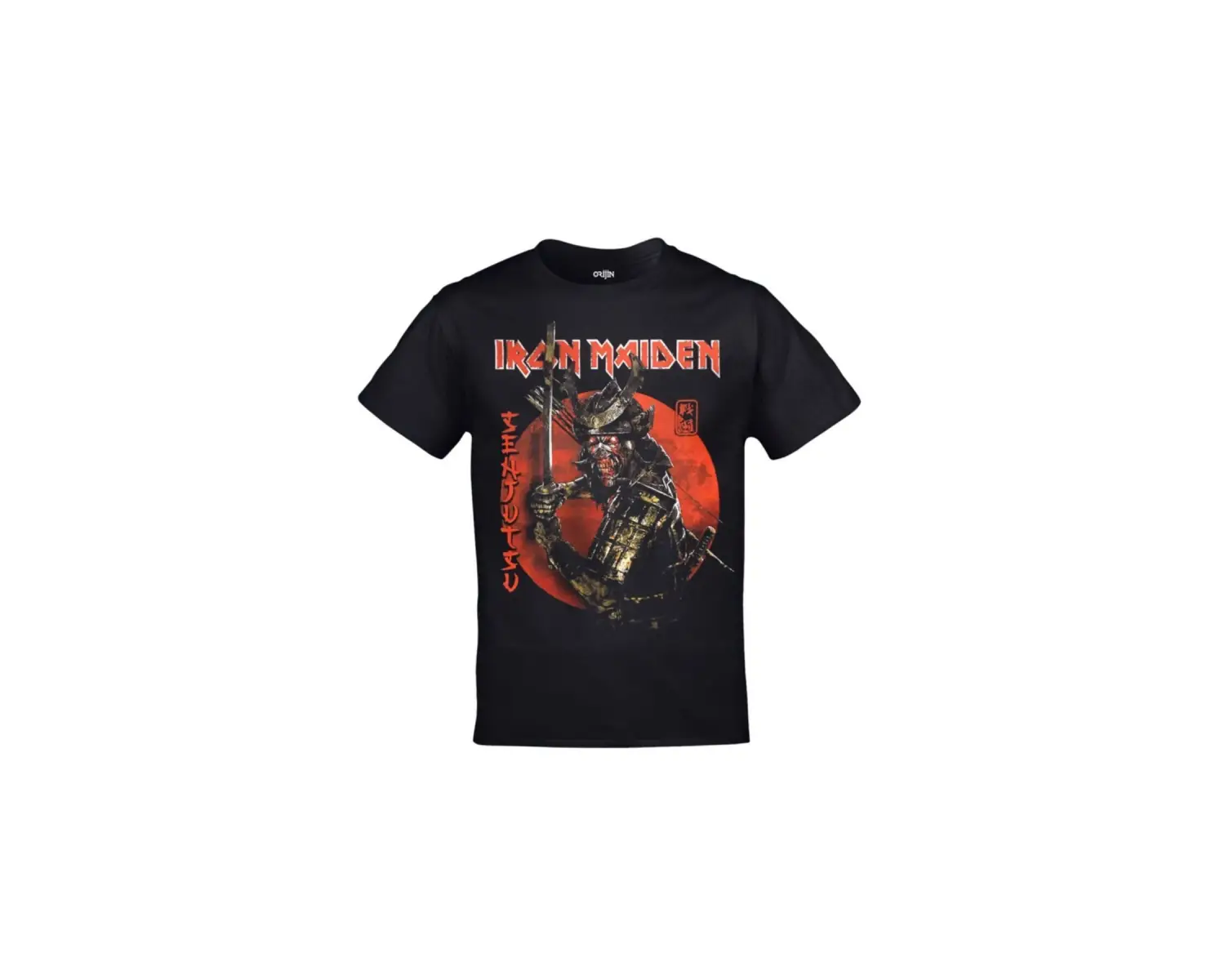 Iron Maiden Senjutsu Album Ön Arka Baskılı Unisex Siyah