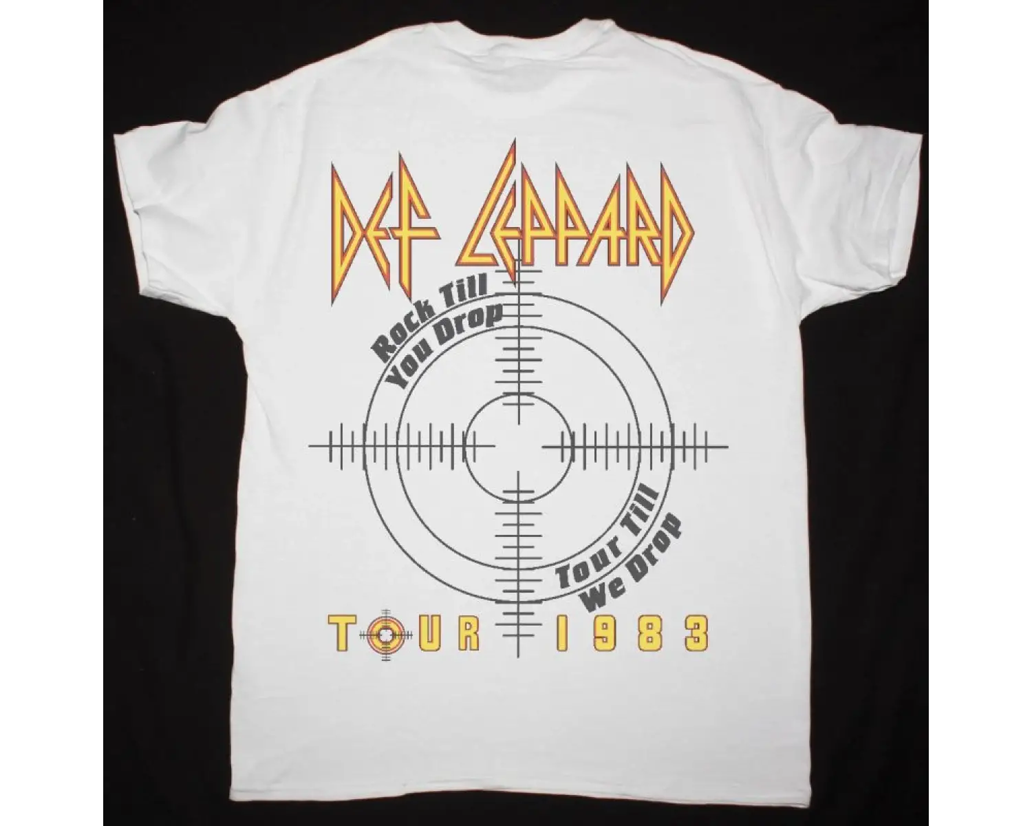 IRON MAIDEN SEVENTH SON OF THE SEVENTH SON88 NEW WHITE T-SHIRT ÖN VE ARAKA BASKILI