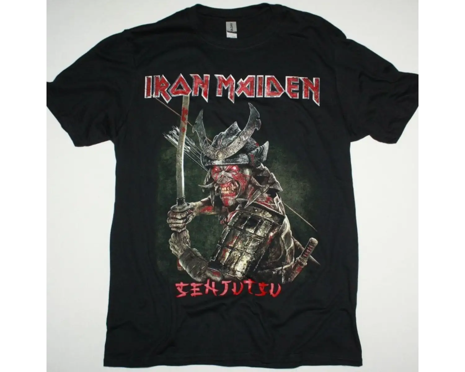 IRON REAGAN RONNIE NEW BLACK T-SHIRT ÖN VE ARAKA BASKILI