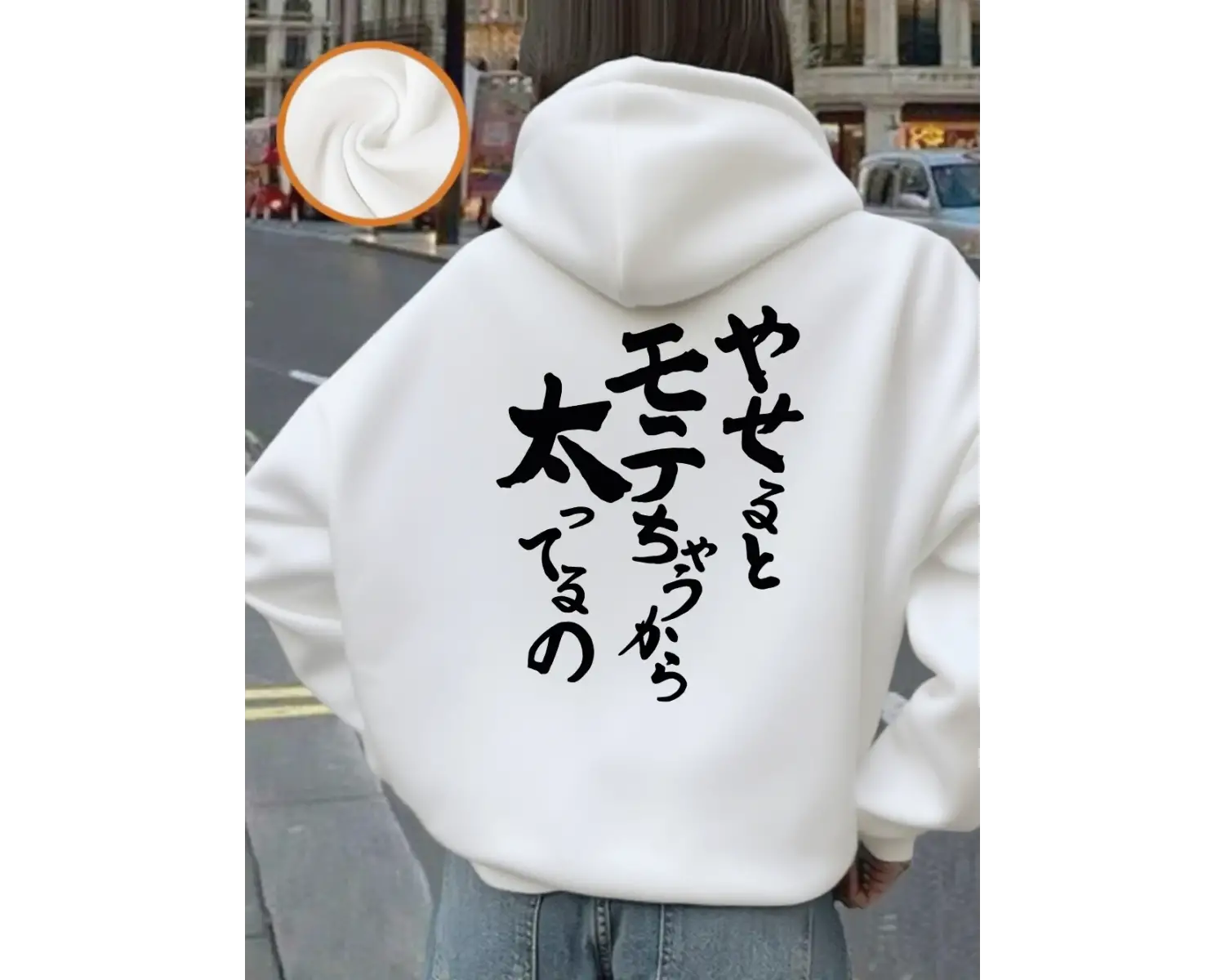 Japon Sanatsal Karakterler Baskılı Kapüşonlular Kadın Kış Polar Sıcak Kazak Gevşek Cep Kazak