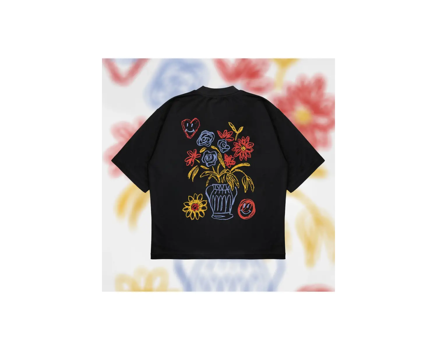 Jarron Tee Oversize Unisex Pamuklu Nefes Alan Kalın Kumaşlı