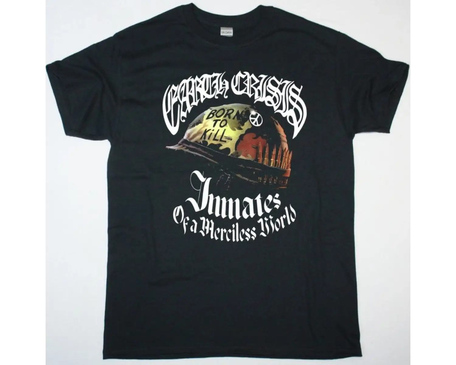JEFFERSON STARSHIP EARTH 1978 NEW BLACK T-SHIRT ÖN BASKILI
