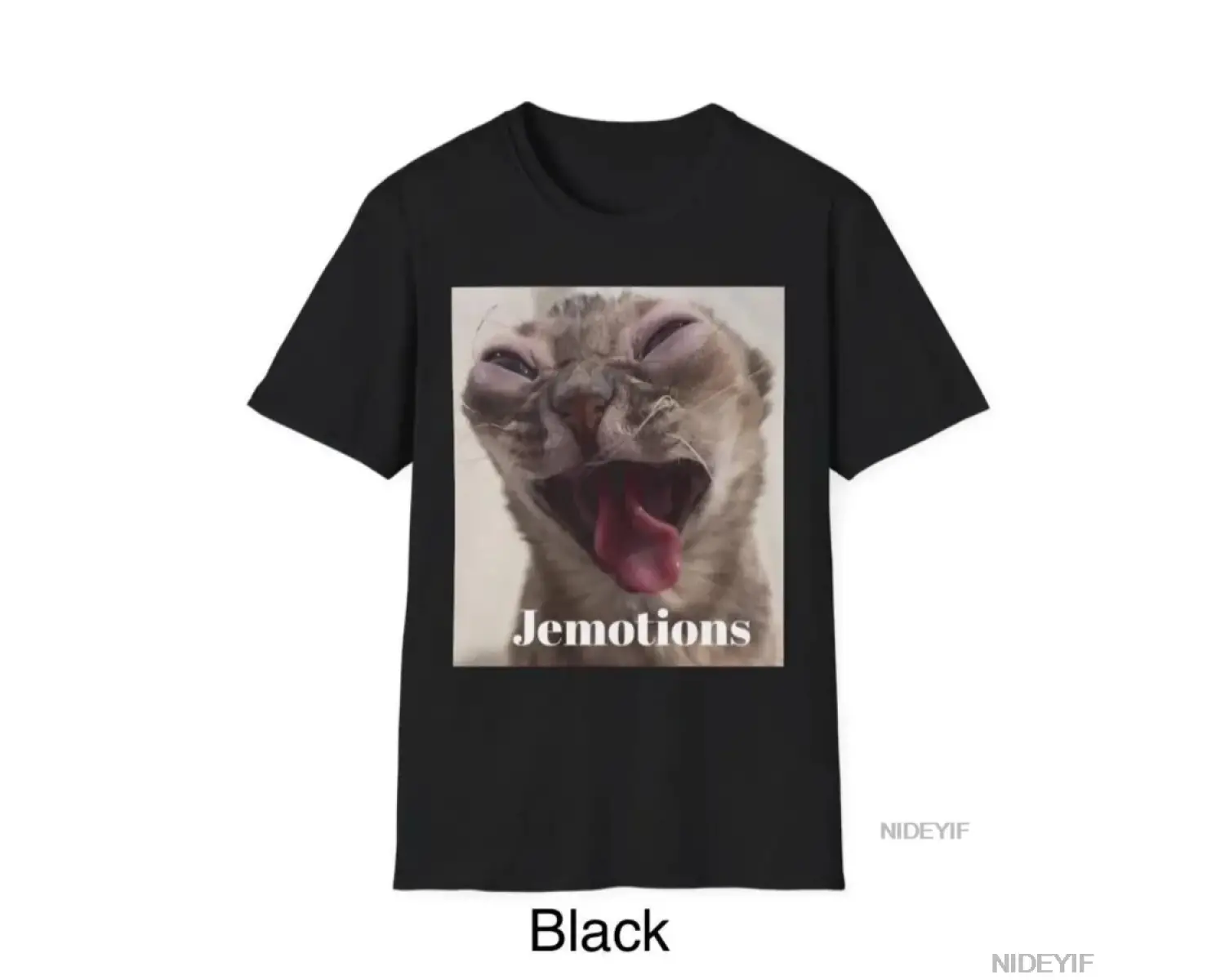 Jemotions Meme Erkek Kadın T-shirt %100 Pamuklu Tişört Kısa Kollu Üstler 0202-3
