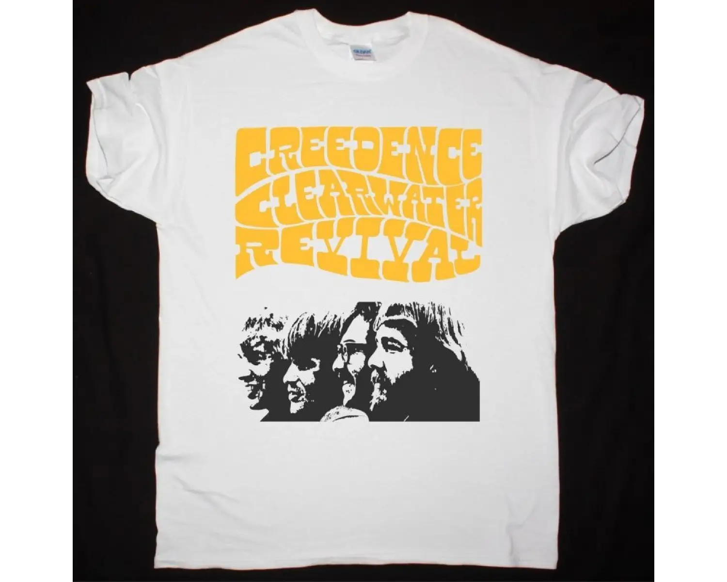 JIMMY PAGE ROBERT PLANT NO QUARTER NEW BLACK T SHIRT ÖN BASKILI