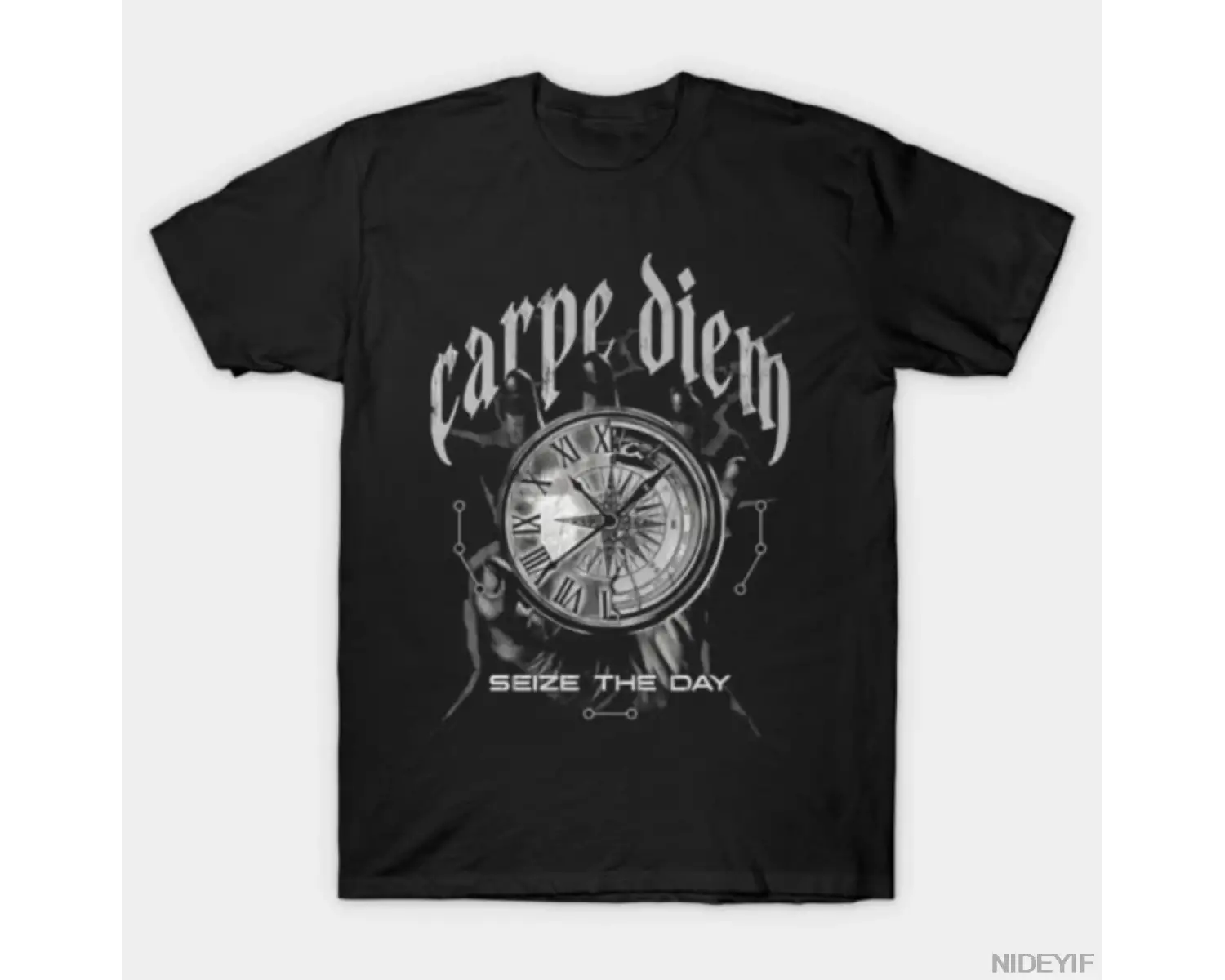 Joe Bartolozzi Carpe Diem Gününüzü Yakala Meme T-shirt Erkekler Kadınlar Için % 100% Pamuk T