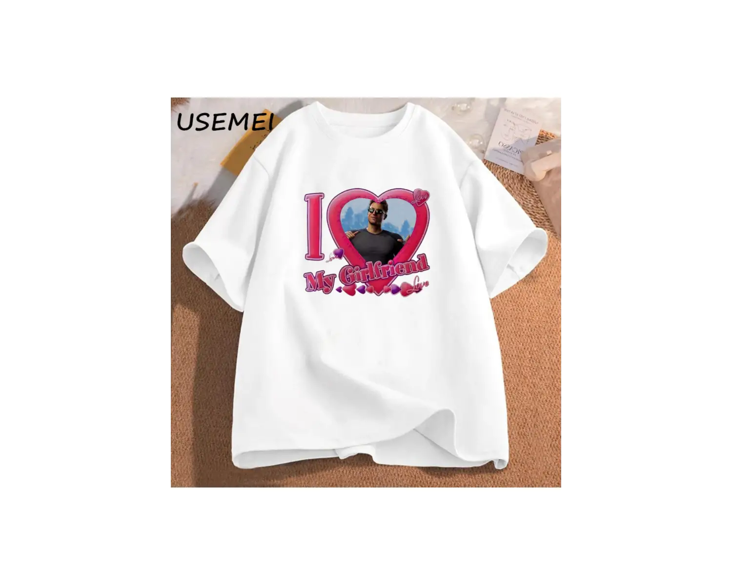 Johnny Cage kız arkadaşımı seviyorum t-shirt adam rahat pamuk kısa kollu Video oyunu erkek gi 3063