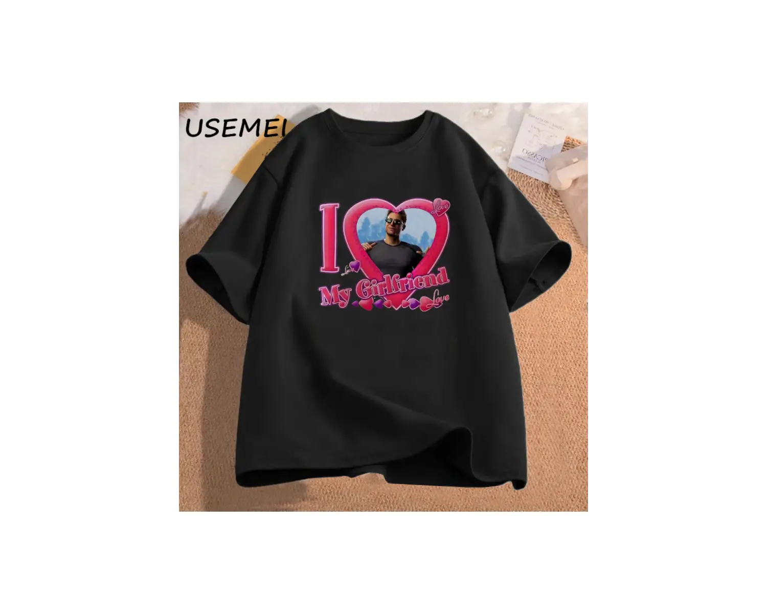 Johnny Cage kız arkadaşımı seviyorum t-shirt adam rahat pamuk kısa kollu Video oyunu erkek gi 3063