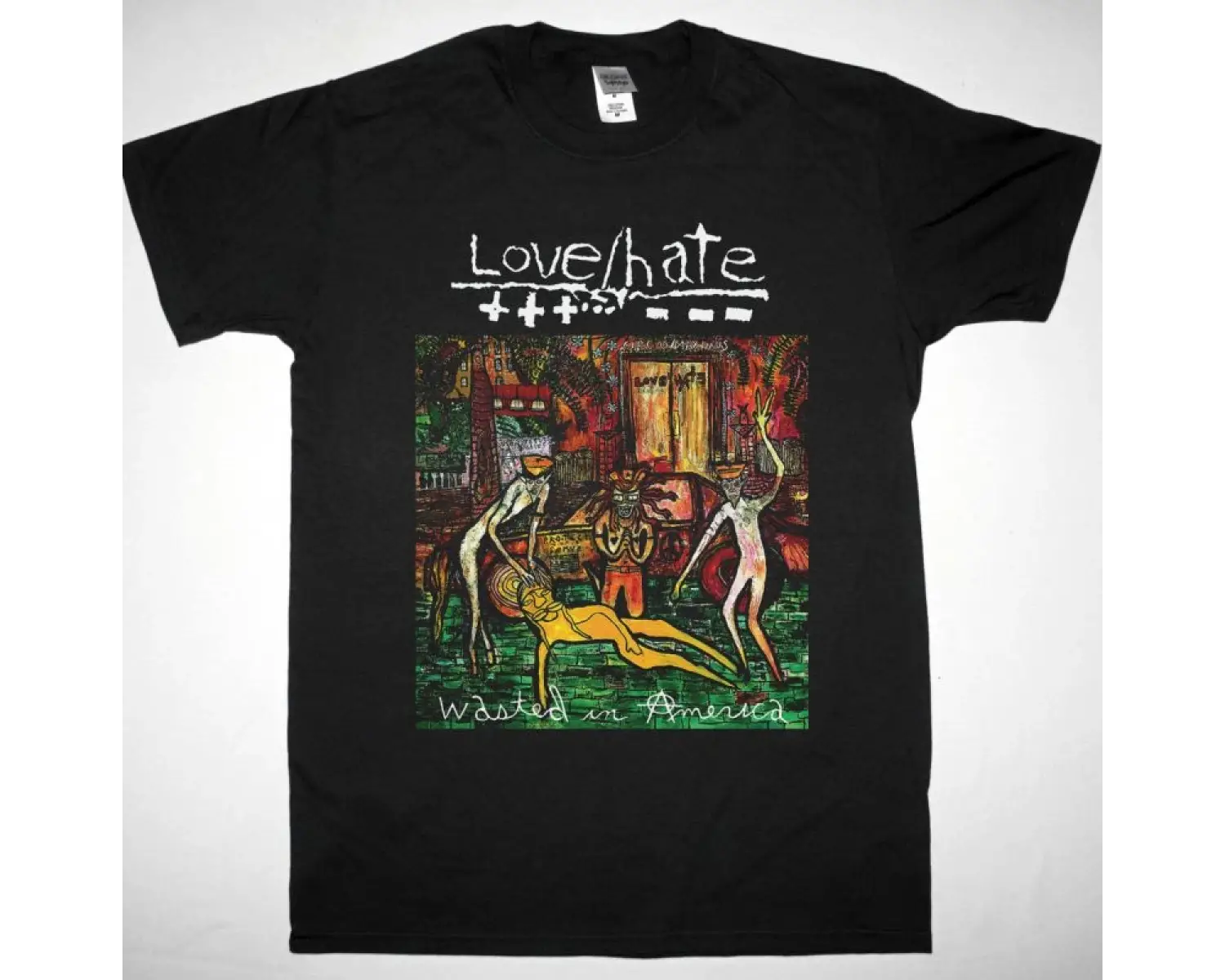 JUDAS PRIEST POINT OF ENTRY TOUR NEW BLACK T-SHIRT ÖN BASKILI