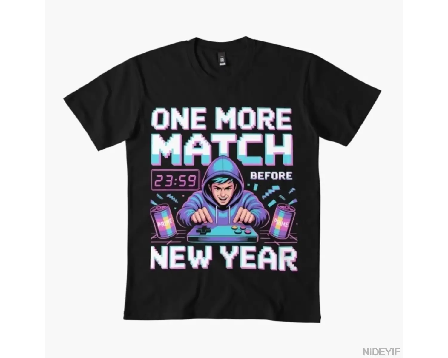 Just One More Match 2026 Erkek Kadın Tişörtü %100 Pamuklu Tişörtler Kısa Kollu Üstler 1215-2