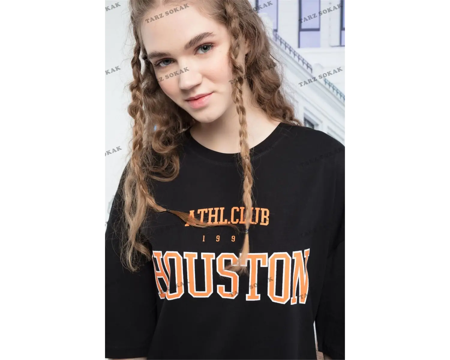 Kadın Houston Tshirt