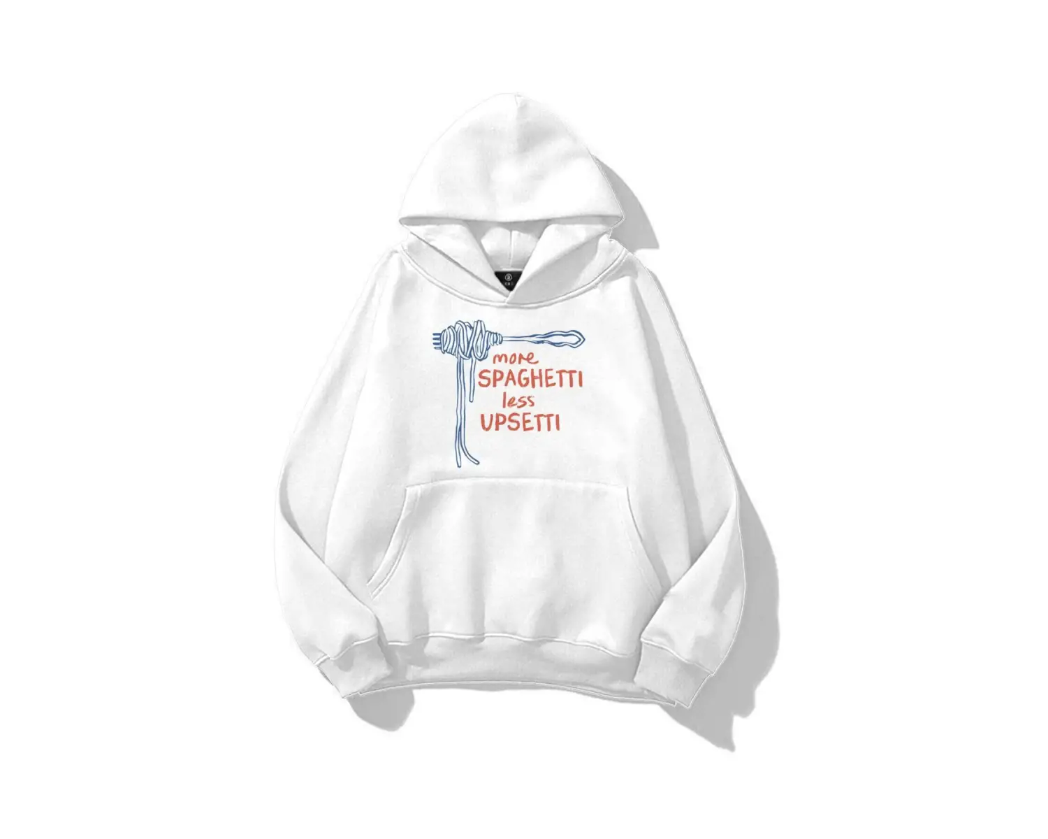 Kadın More Spaghetti Sweatshirt Beyaz