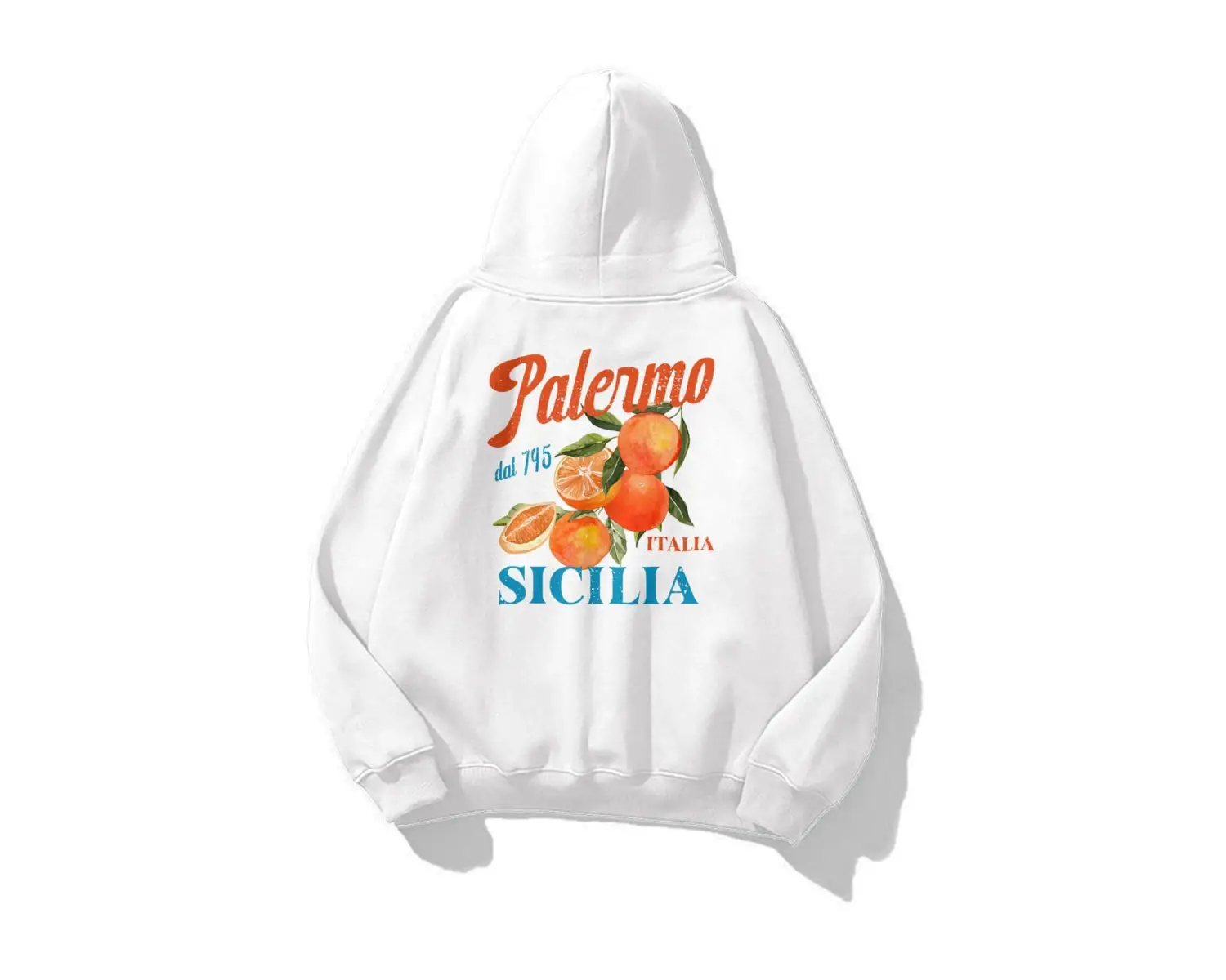 Kadın Palermo Sicilia Sweatshirt Beyaz