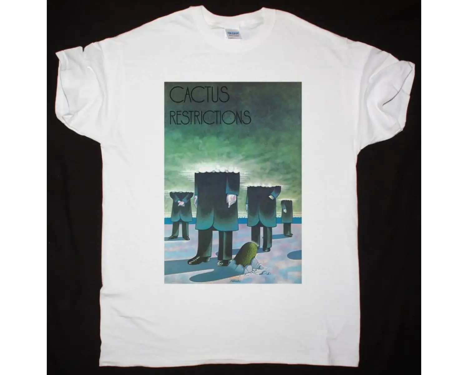 KANSAS POWER BLACK T-SHIRT ÖN BASKILI