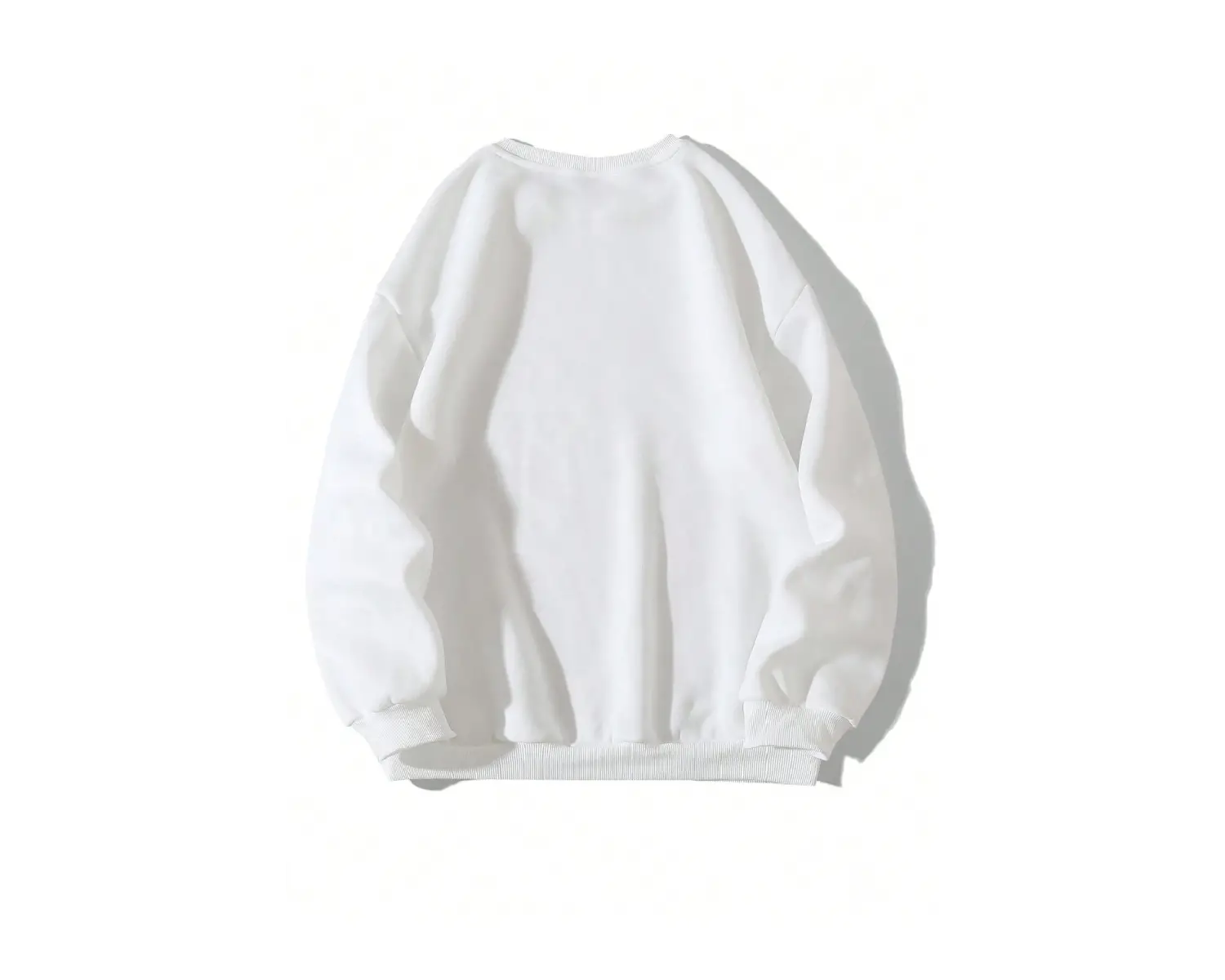 Karikatür Desenli Damla Sweat Beyaz