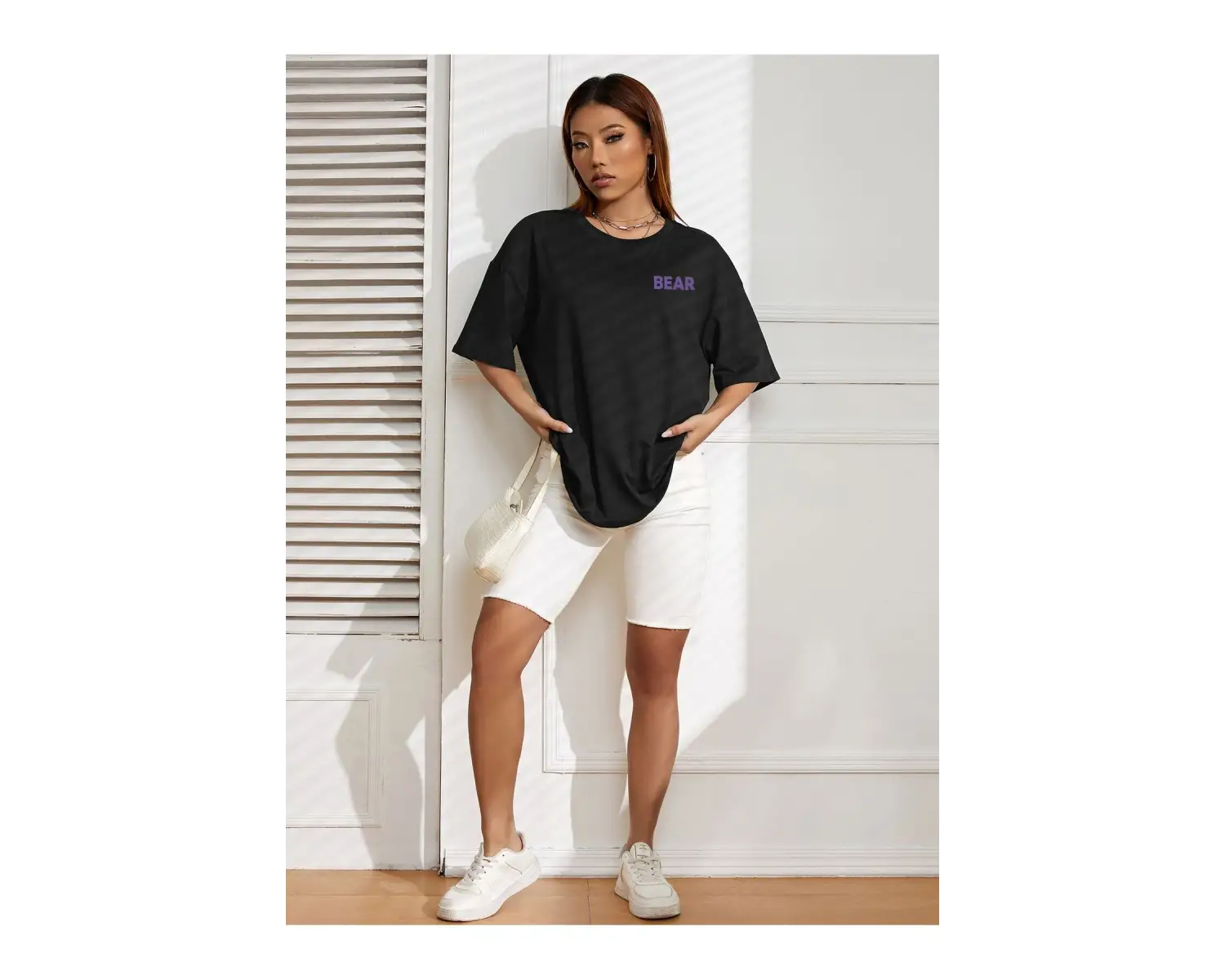 Karikatür ve Grafik tasarım Oversize T-shirt Cartoon/Letter serisi kod17