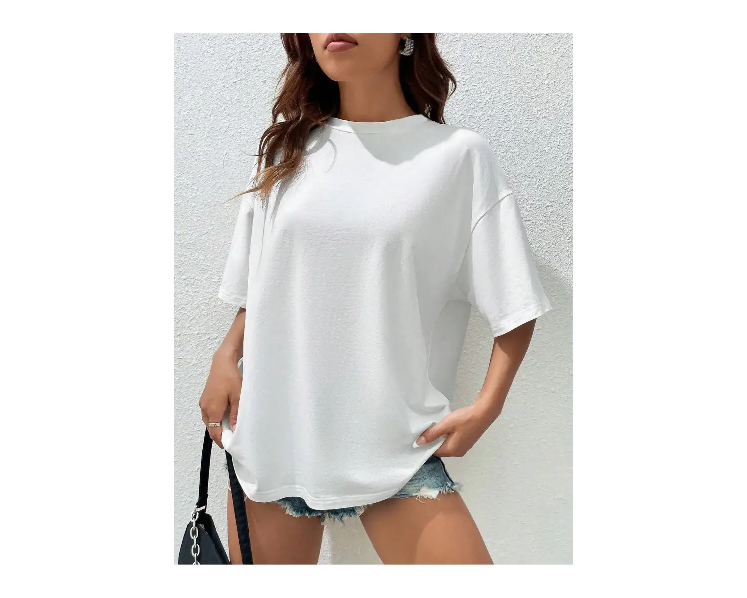 Karikatür ve Grafik tasarım Oversize T-shirt Cartoon/Letter serisi kod308