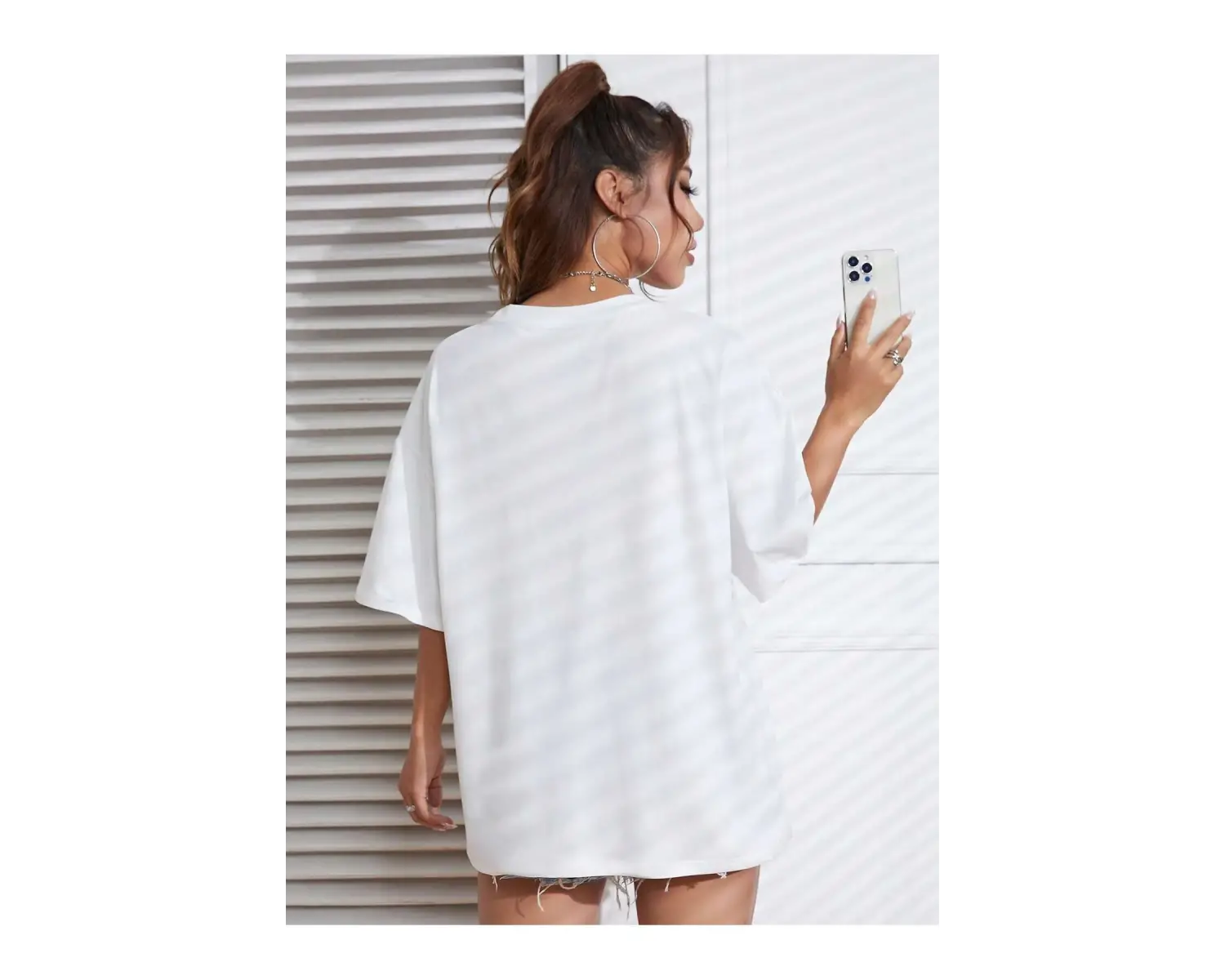 Karikatür ve Grafik tasarım Oversize T-shirt Cartoon/Letter serisi kod563