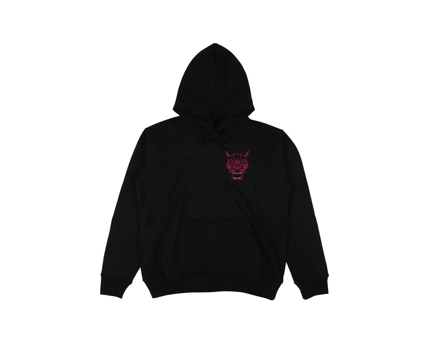 Katana Siyah Oversize Unisex Kapüşonlu Sweatshirt Hoodie