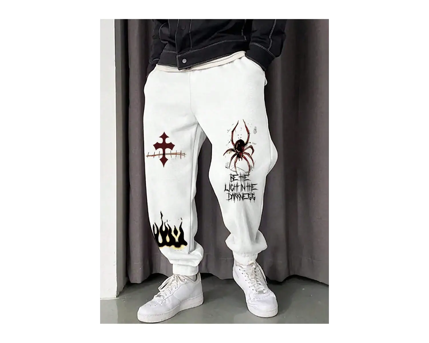 Katı İpli Bel Eğimli Cep Eşofman Altı