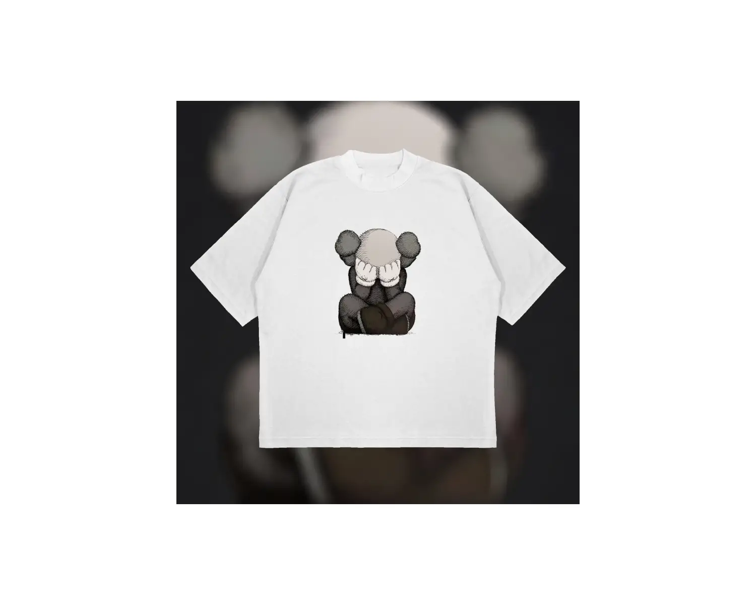 Kaws Companion Unisex Pamuklu Nefes Alan Kalın Kumaşlı