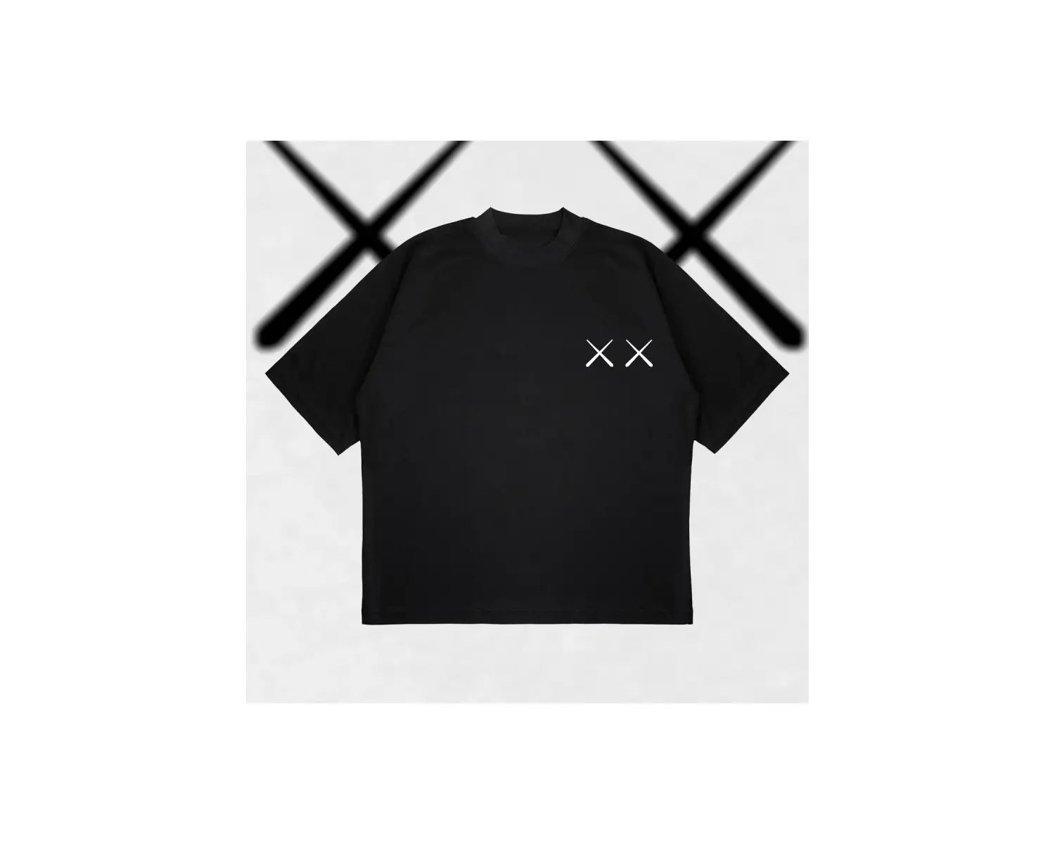 Kaws Oversize Unisex Pamuklu Nefes Alan Kalın Kumaşlı