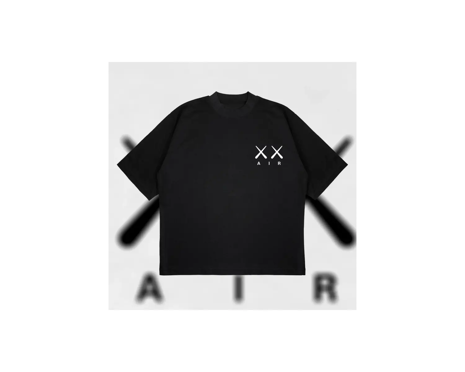 Kaws X Aır Unisex Pamuklu Nefes Alan Kalın Kumaşlı