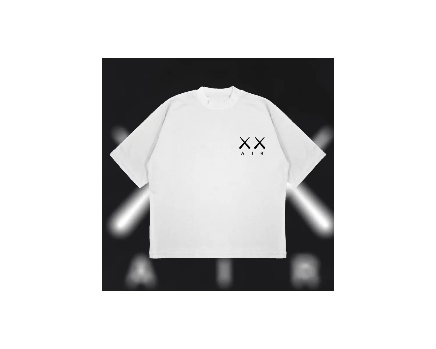 Kaws X Aır Unisex Pamuklu Nefes Alan Kalın Kumaşlı