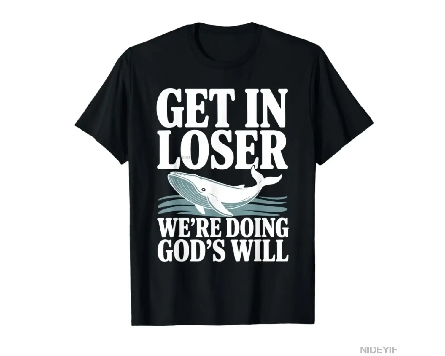 Kaybeden Olsun Biz Tanrının İsteğini Yapıyoruz Hristiyan İncil Komik Tişört Erkekler Kadınla