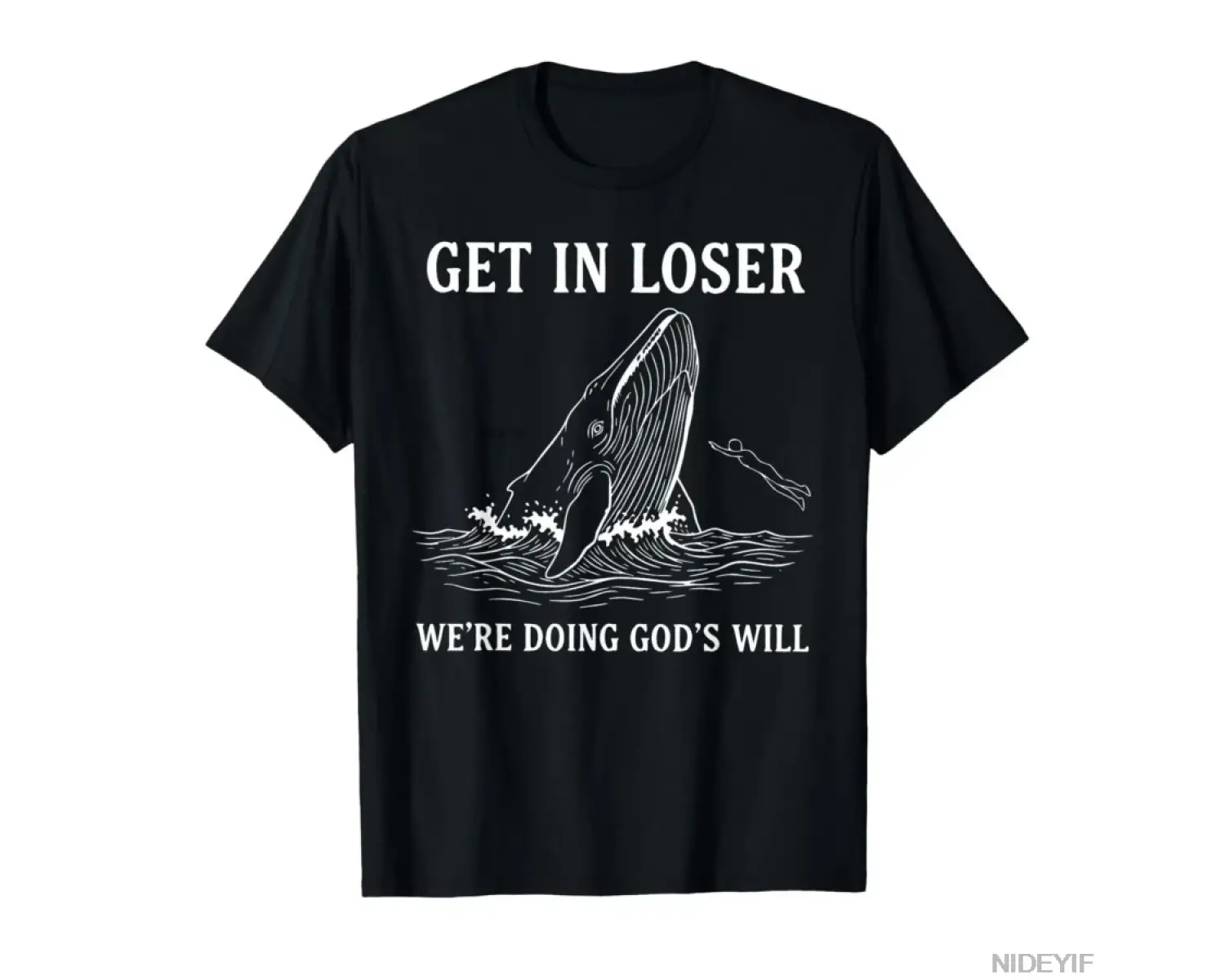 Kaybeden Olsun Biz Tanrının İsteğini Yapıyoruz Komik Hristiyan İncil Tişörtü Erkekler ve Kad